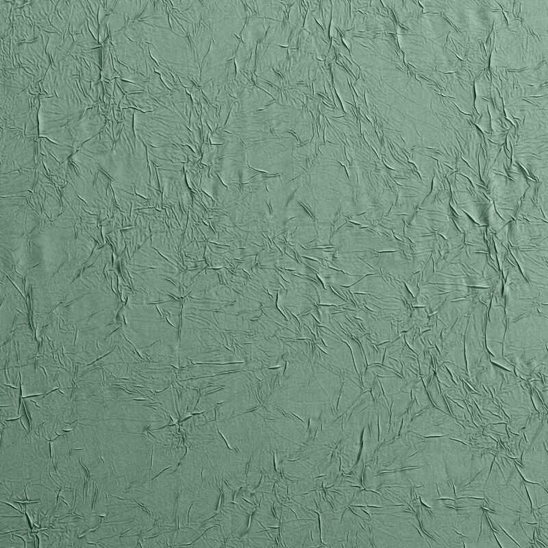 Ellis Curtain Portland Crushed Taffeta Rod Pocket Tailored Panel - 48"x63", Spa