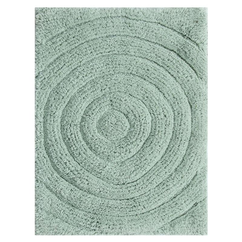 Knightsbridge Echo 220 GSF Non Skid Back Bath Rug 20 x 30 - Sage