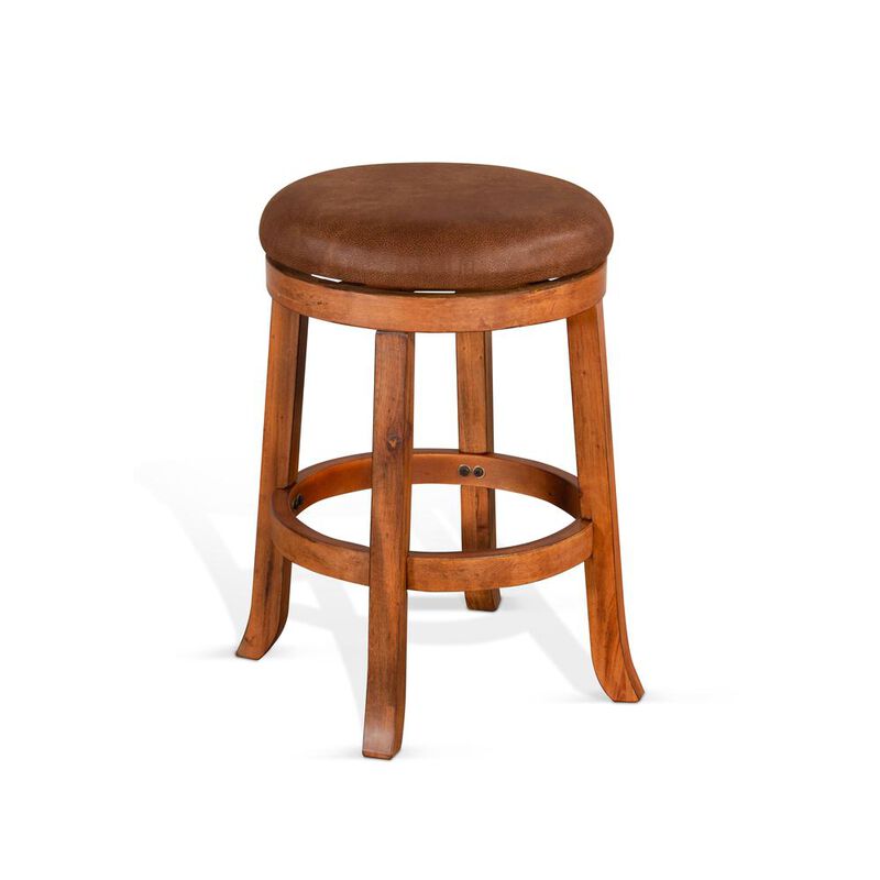 Sunny Designs Counter Swivel Stool, Cushion Seat