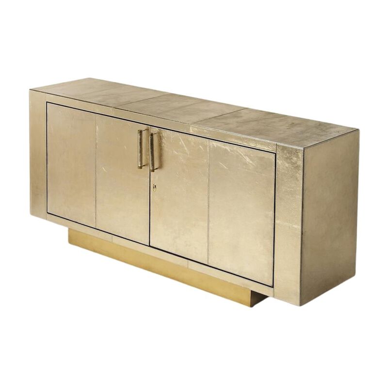 Starlight Canyon Home Gold Buffet Cabinet with Storage – Elegant Sideboard Cabinet for Dining