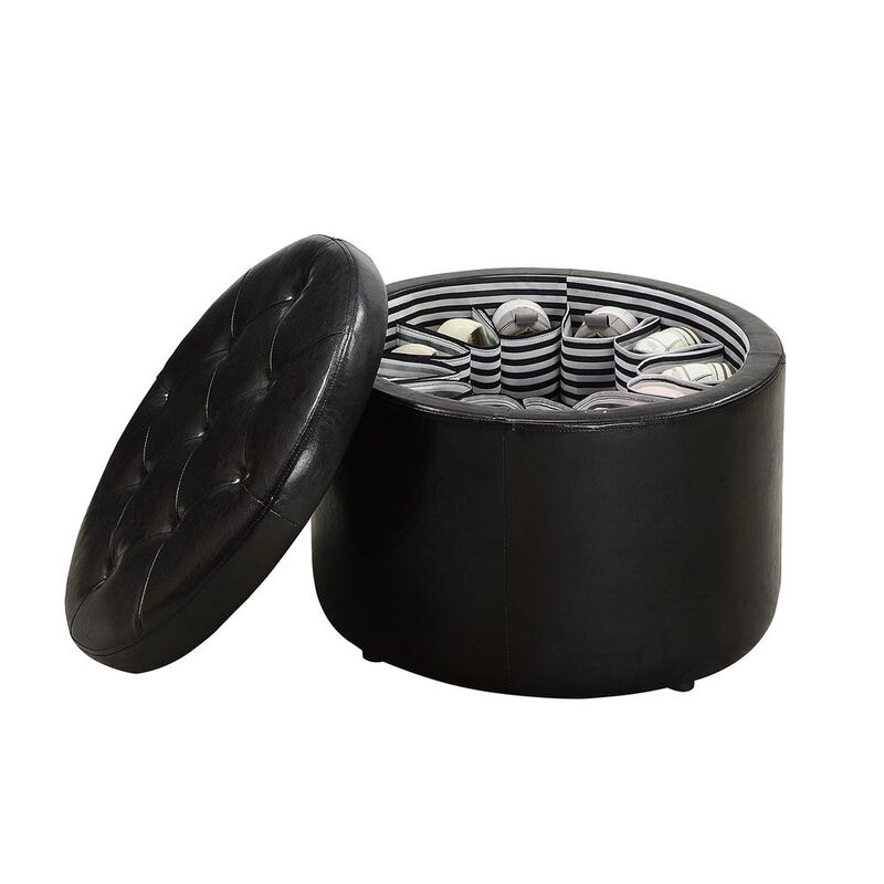 Convience Concept, Inc. Designs4Comfort Round Shoe Ottoman