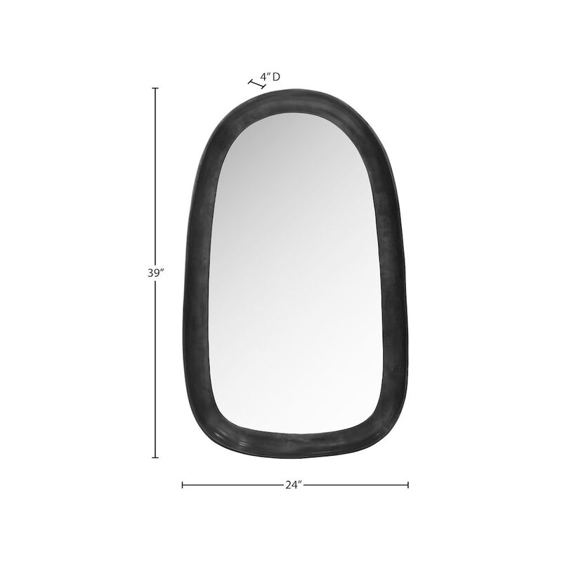 Meridian Furniture Auberge Black Mirror