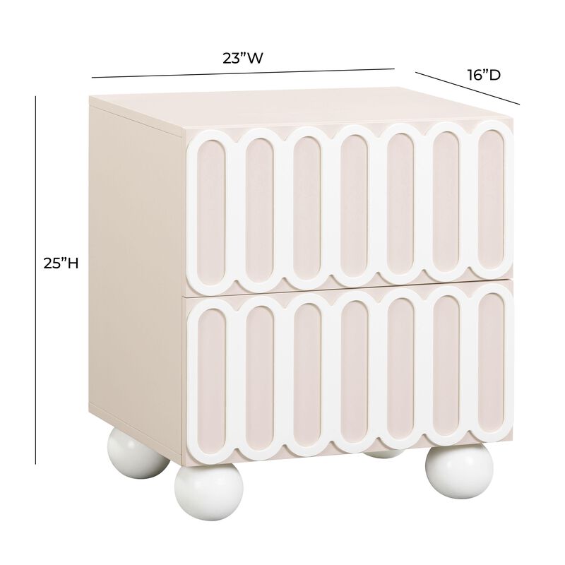 Tori Motif Nightstand