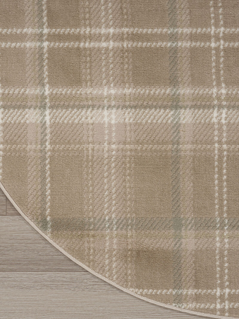 Grafix GRF03 Taupe 8'6" x 12' Rug