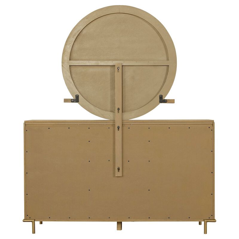 Coaster Co. of America Arini 8-drawer Dresser with Mirror Sand Wash image number 6