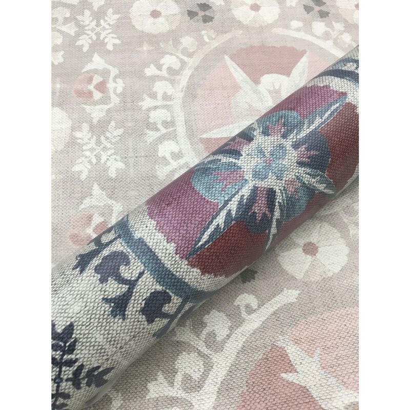 Fleurus Light Pink Wallpaper (Double Roll) image number 3