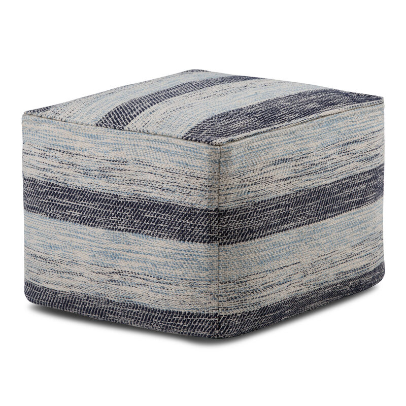 Clay Square Pouf