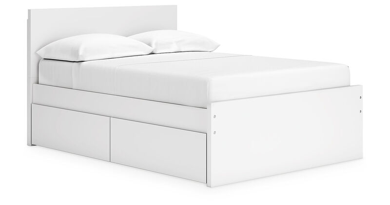 Onita Full Panel Platform Bed with 2 Side Storage image number 0