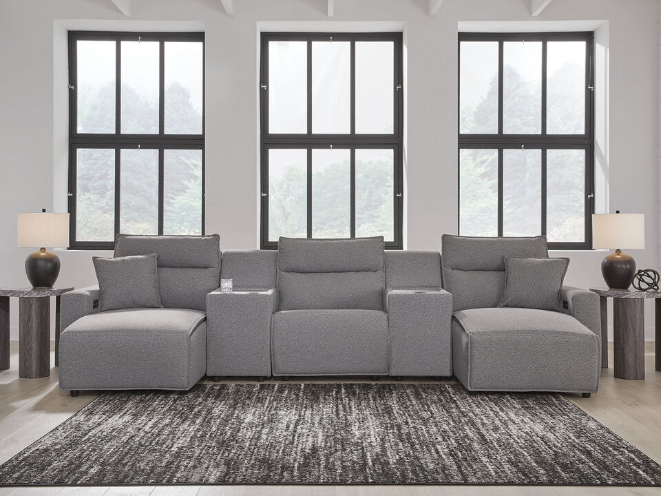 ModMax II 5-Piece Power Reclining Sectional with Chaise and Console