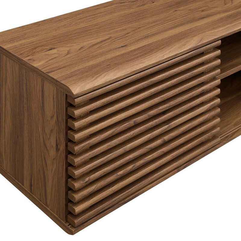 Render 60" Wall-Mount Media Console TV Stand-Benzara image number 4
