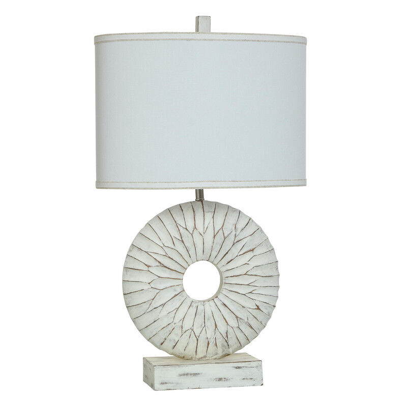 Lira Driftwood White Lamp
