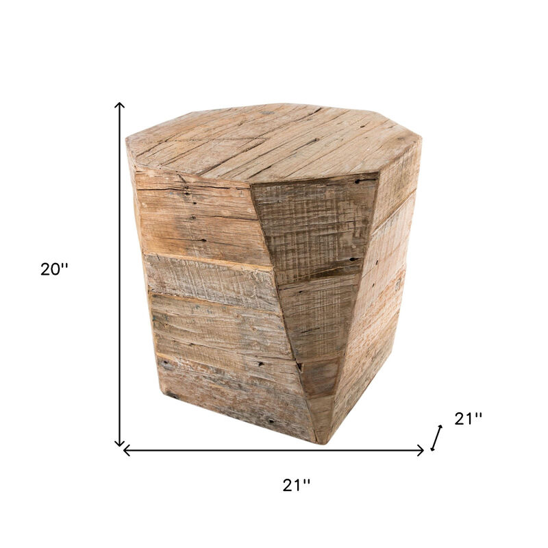Classic Solid Wood End Table &ndash; Durable & Elegant Side Table
