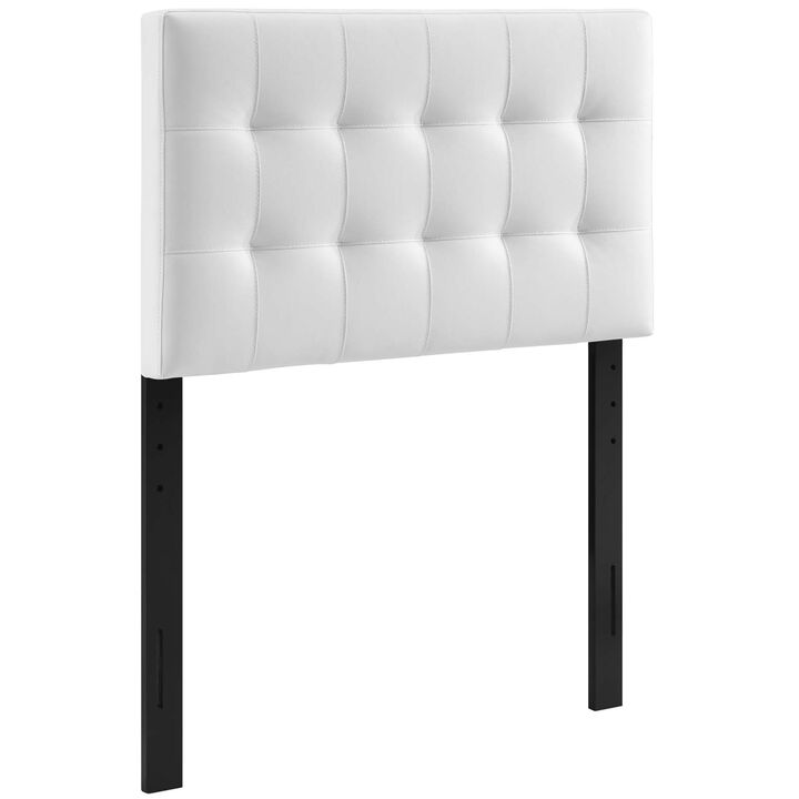 Modway - Lily Twin Upholstered Vinyl Headboard