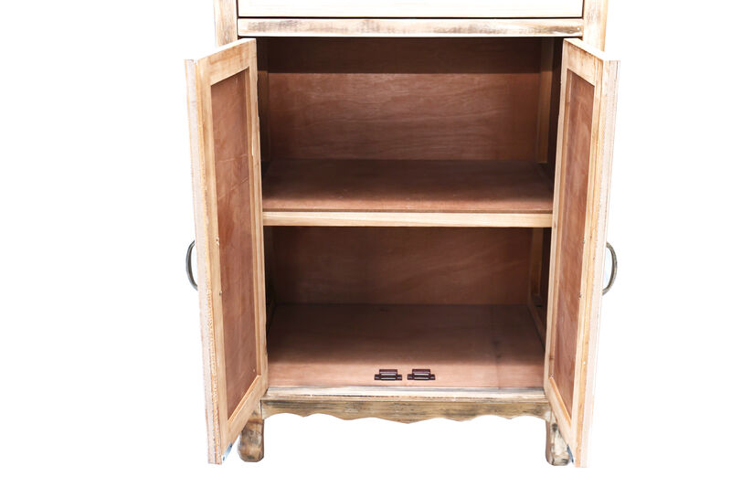 Gekske Wooden Storage Cabinet image number 5