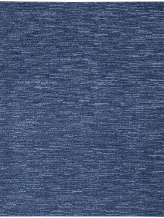 Nourison Essentials NRE01 Navy/Blue 9' x 12' Rug