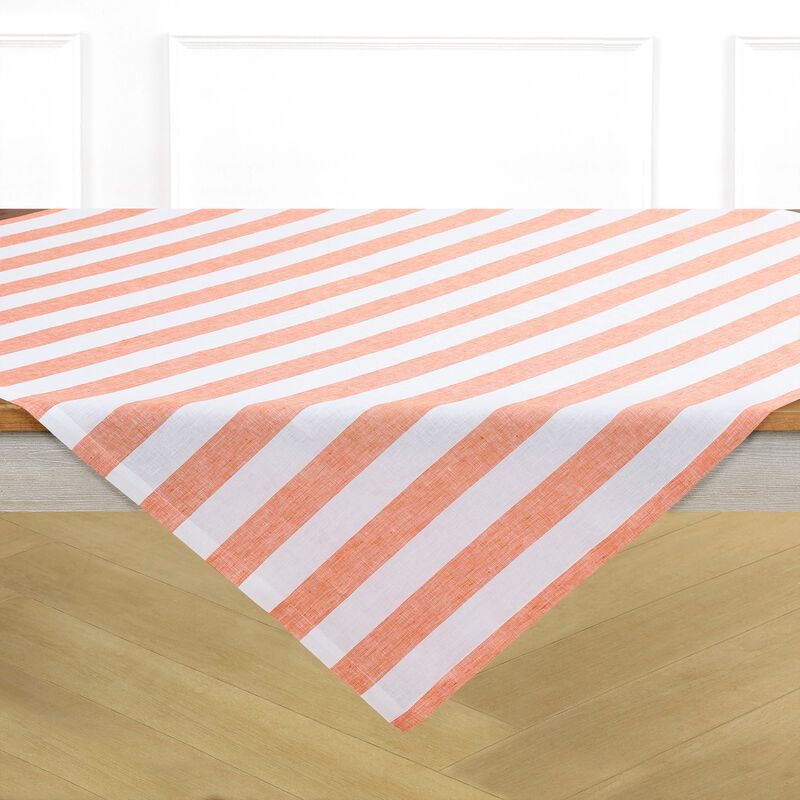 Linen Table Throw - Cabana Stripe image number 2