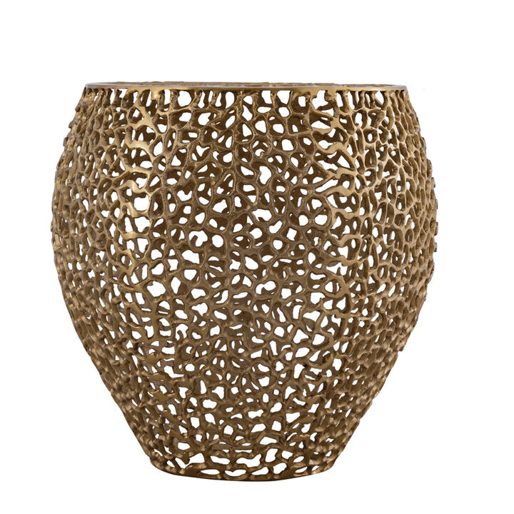 Nuvessique Open-Mesh End Table