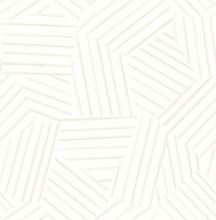 Helene Pearl Geometric Lines Wallpaper