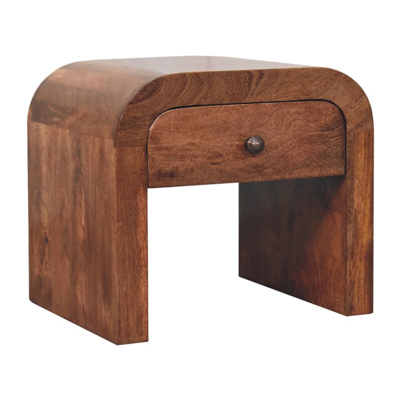 Artisan Furniture Solid Wood Honey Caramel Darcy Bedside