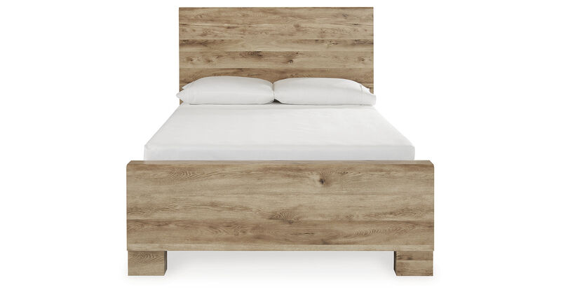 Hyanna Panel Bed with 1 Side Storage image number 2
