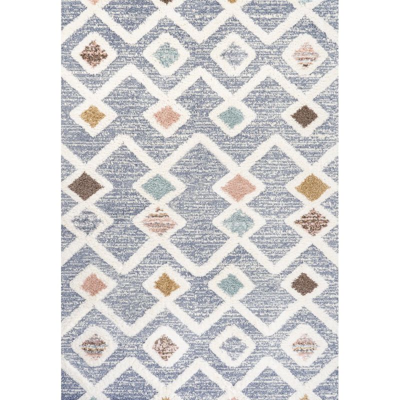 Monique Trellis High-Low Area Rug