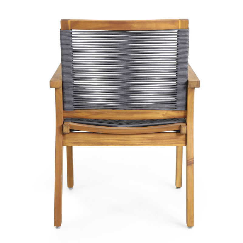 Merax Transitional Rope Weave Outdoor Lounge  Chairs image number 6
