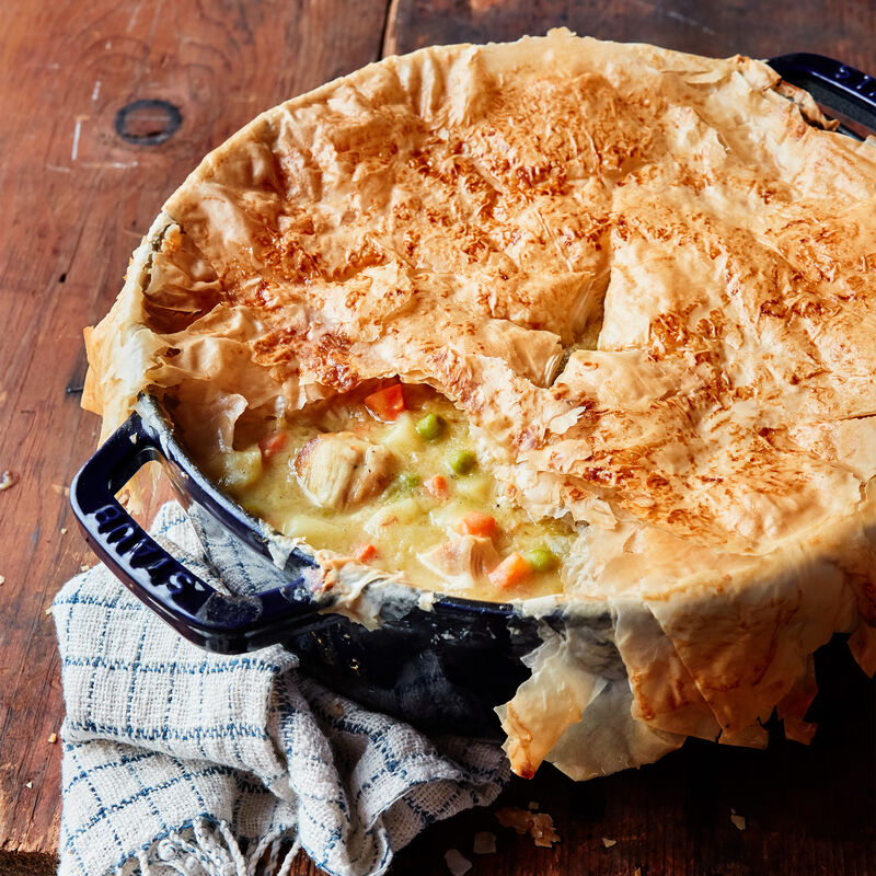 Staub Cast Iron 4-qt Round Cocotte