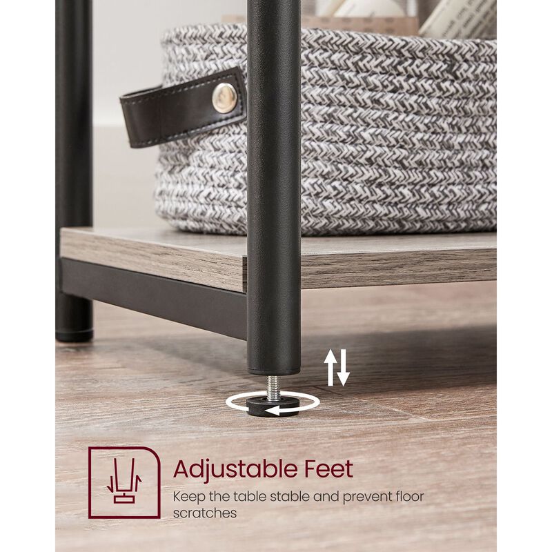 Minimal Small Side Table &ndash; Ideal for Bedside Use, Sofa Corners, or Reading Nooks