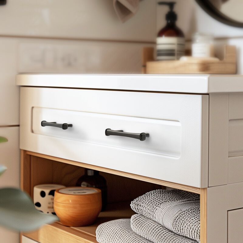 Hestia Hardware 10 Pack - 3 Inch Vintage D&eacute;cor Cabinet Handles image number 2