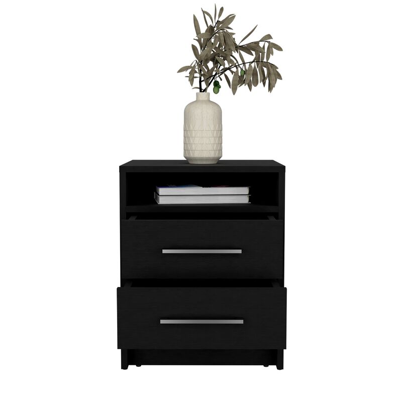 Nightstand Chase, Bedroom, Black
