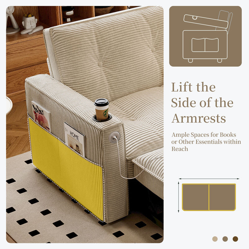 Krekda Multi-Functional Convertible Sofa Bed image number 9