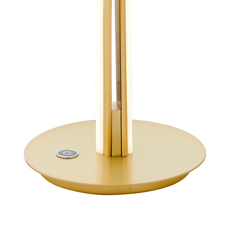 Munich Table Lamp Gold Metal Dimmable Integrated LED