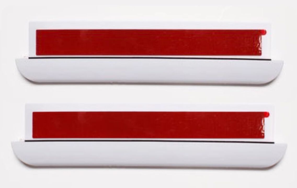 The Handless Handle - Hands-Free Garbage Drawer Foot Pull Handle, Touchless Opener for Drawers, Bins, & Cabinets (White, 2 Pack)