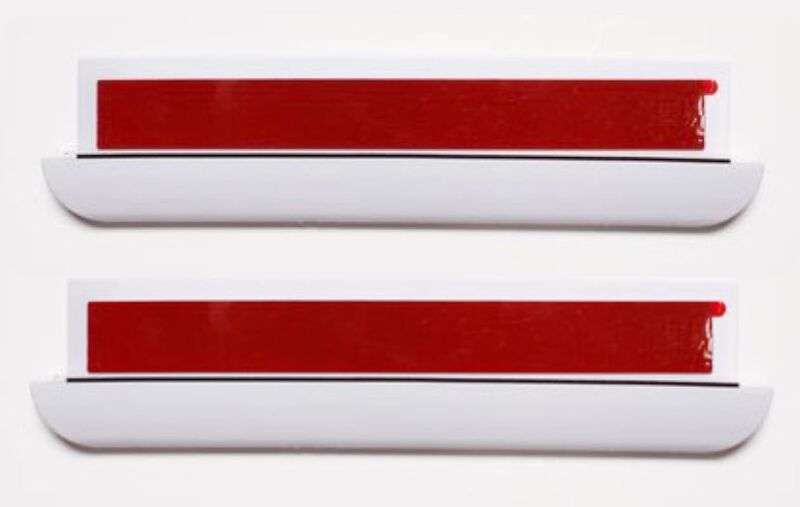 The Handless Handle - Hands-Free Garbage Drawer Foot Pull Handle, Touchless Opener for Drawers, Bins, & Cabinets (White, 2 Pack)