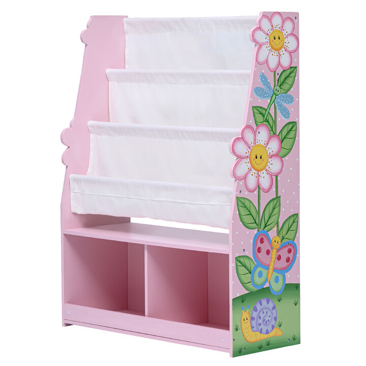 Magic Garden Kids Display Bookshelf with Storage, Multi