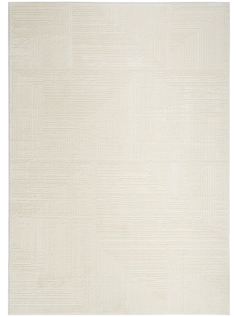 Sustainable Trends SUT07 Ivory 5'3" x 7'3" Rug