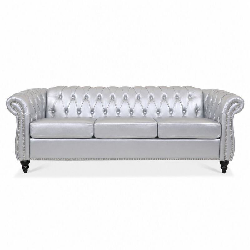 Nesp Chesterfield 3 Seater Sofa image number 0