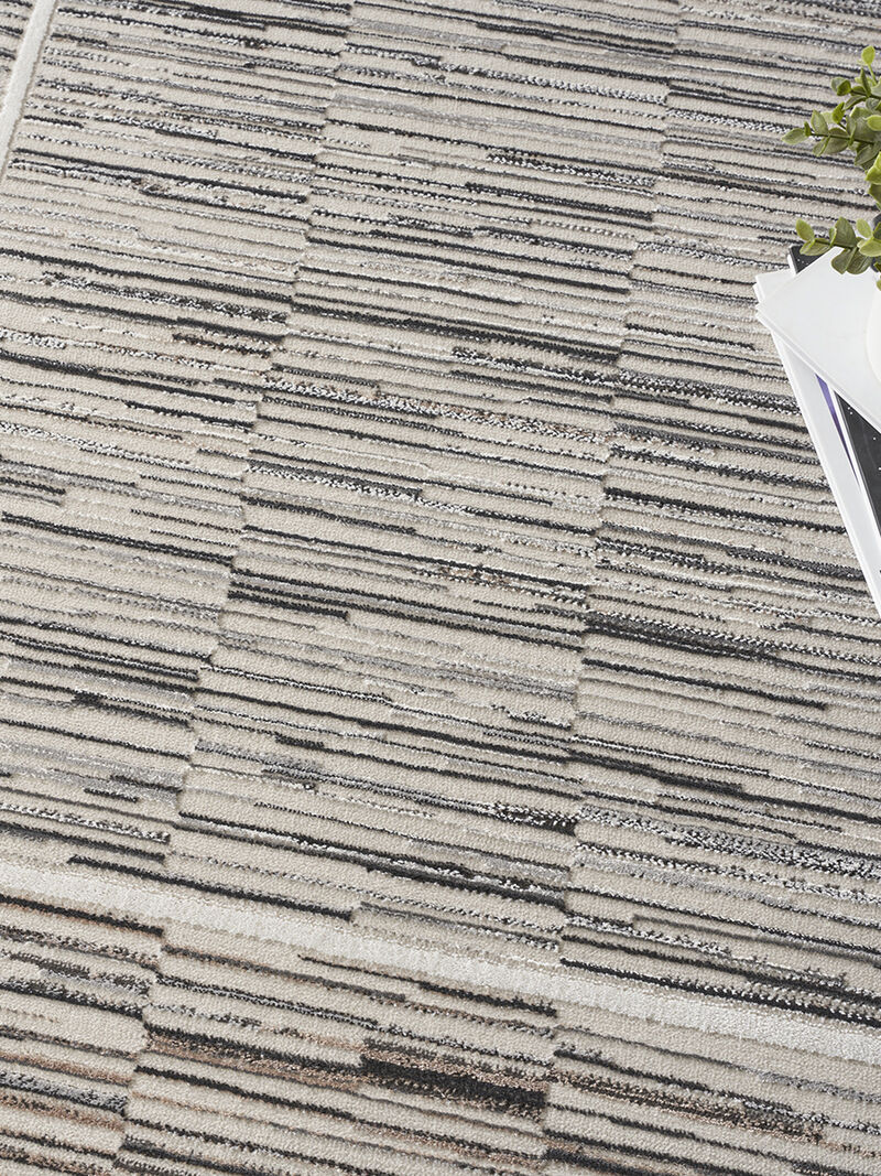 Desire DSR02 Charcoal/Gray 9' x 12' Rug