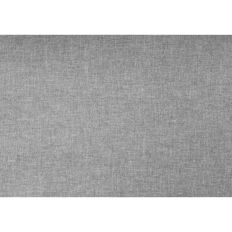 Monarch Specialties I 6025Q Bed, Queen Size, Platform, Bedroom, Frame, Upholstered, Linen Look, Grey, Transitional image number 4