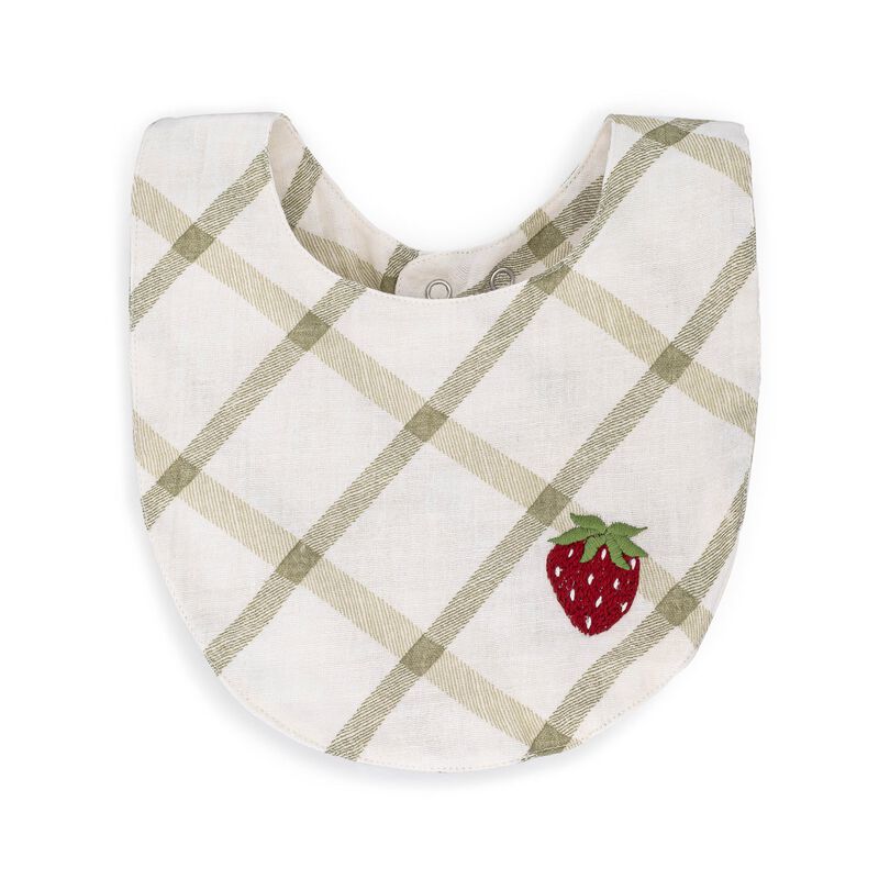 Clementine Fruit & Veggie Cotton Bandana Baby Bib (3 Pack) image number 4