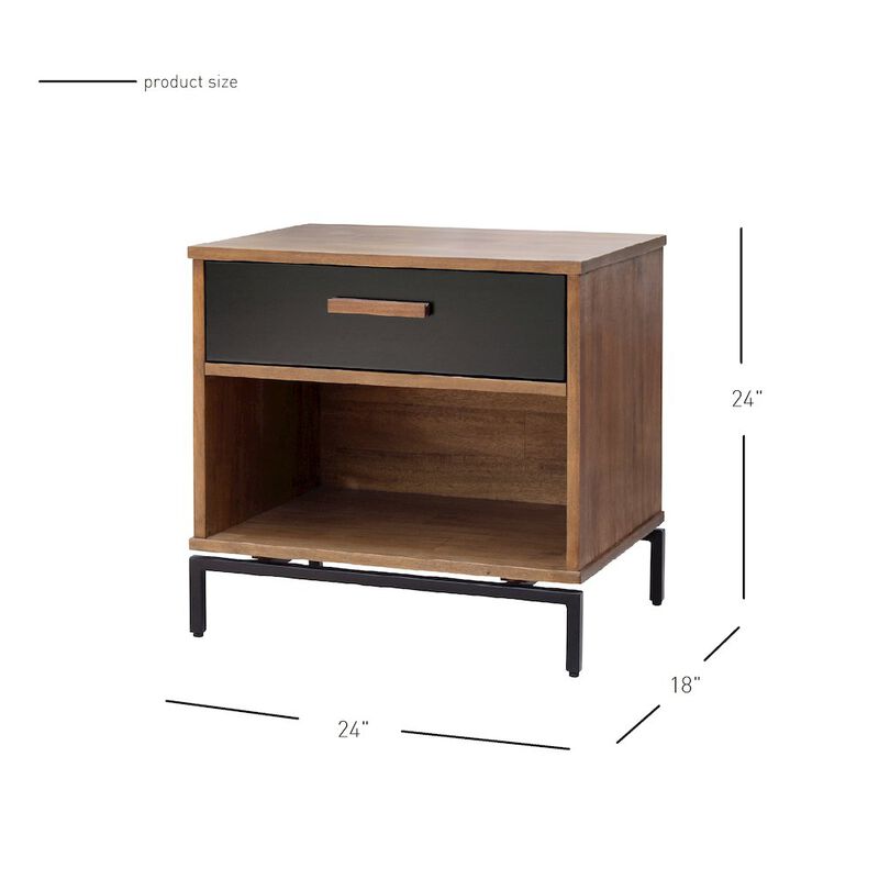 Bellevue End Table 1 Drawer