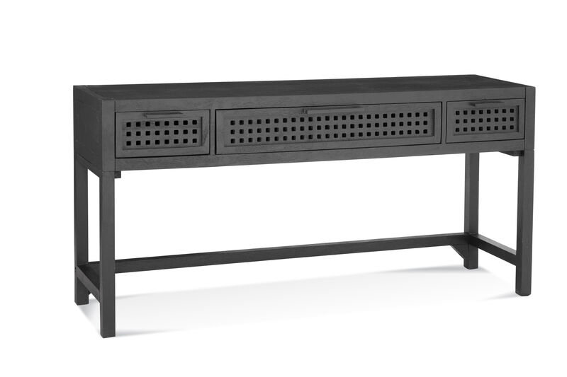 Pentak Black Console Table