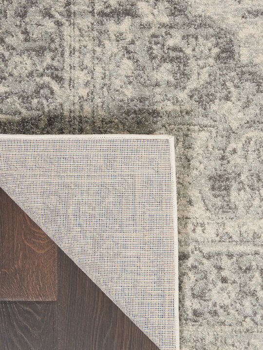 Tranquil TRA05 Ivory/Gray 8' x 10' Rug