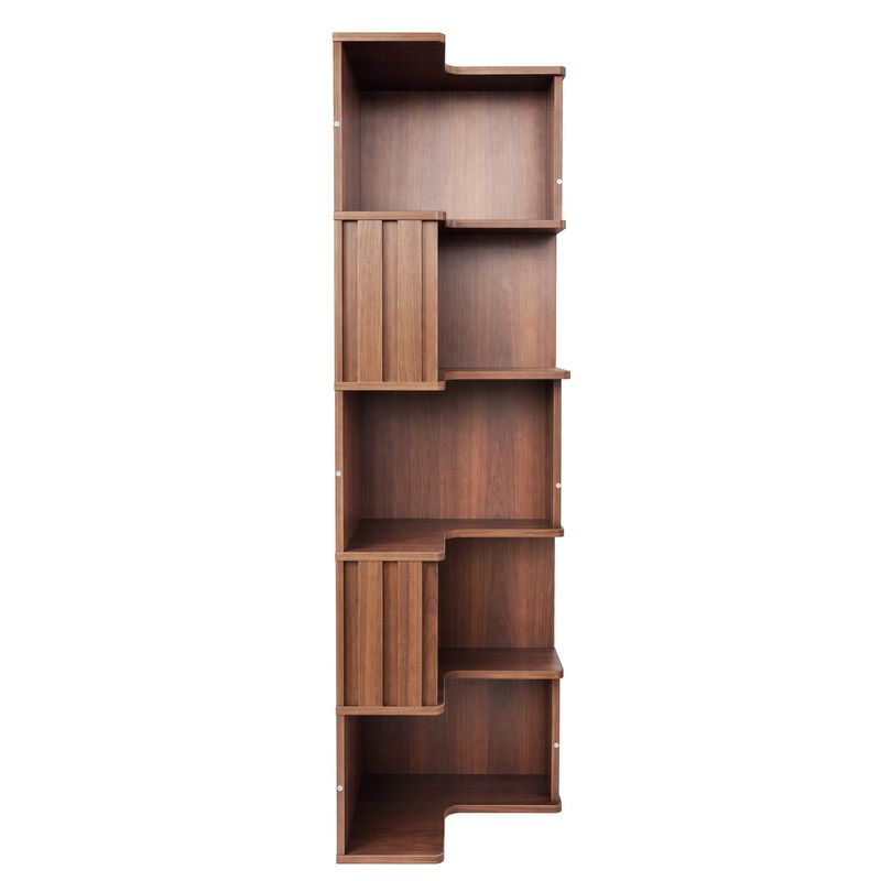 Kwitas 5‑Tier Corner Bookshelf image number 3