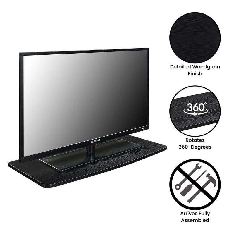 Convience Concept, Inc. Designs 2 Go XL Single Tier Swivel Riser for TVs up to 37 Inches