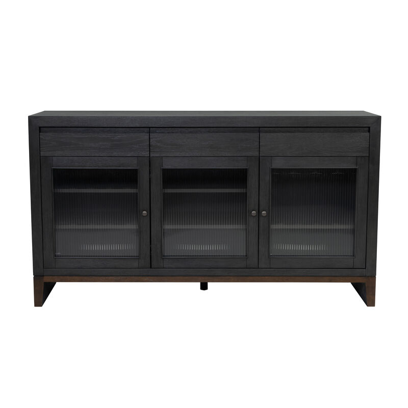 Waterfall Black Buffet