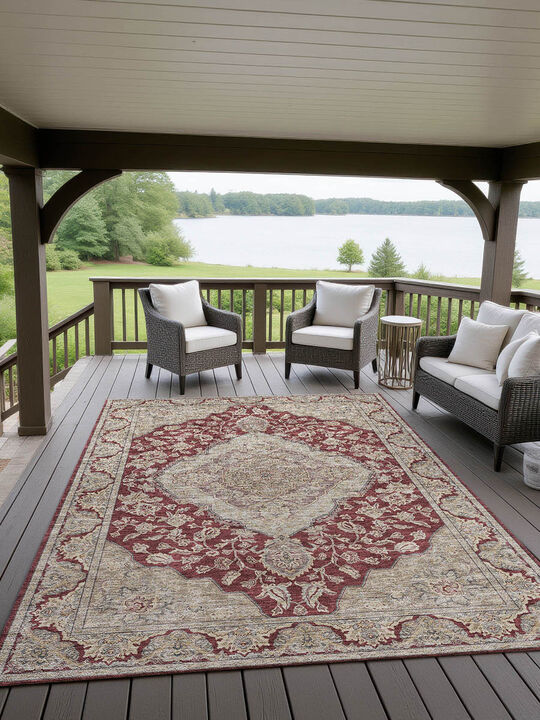 Hatay HY3 Garnet 9' x 12' Rug