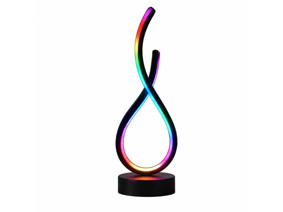 Dimmable LED Remote Control Modern Desk Lamp For Living Room Bedroom Nightstand