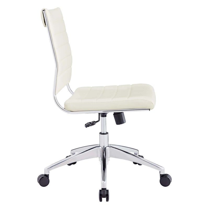 Modway Furniture - Jive Armless Mid Back Office Chair Gray image number 3