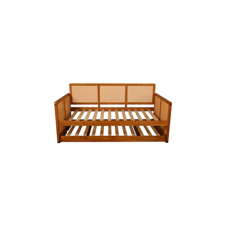 Abaco Pop-Up Daybed with Mattresses - Honey Finish image number 5
